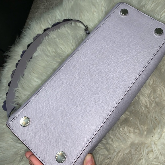 New Michael Kors Lavender Selma Satchel - Picture 4 of 7